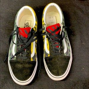 Worn Once New Vans Old School Multi Color Pattern